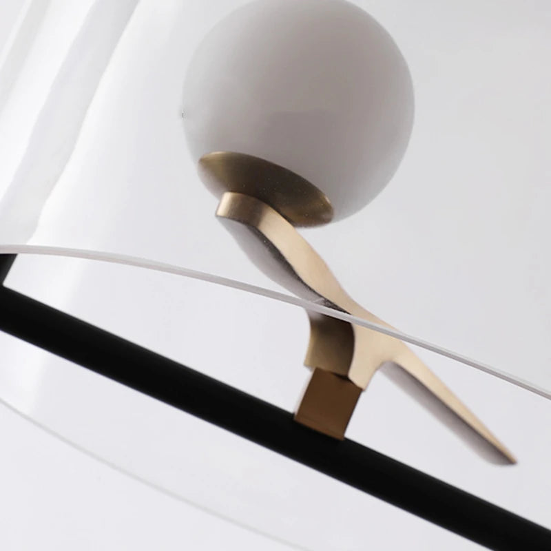 suspension oiseau minimaliste géométrique design créatif et moderne - vue 6 sur 9