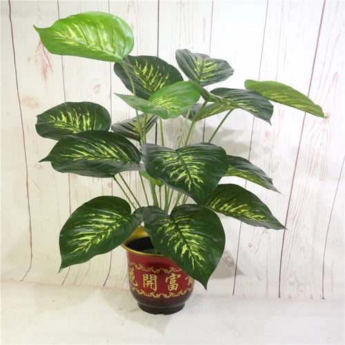plantes artificielles tropicales monstera pour décoration intérieure - vue 9 sur 9