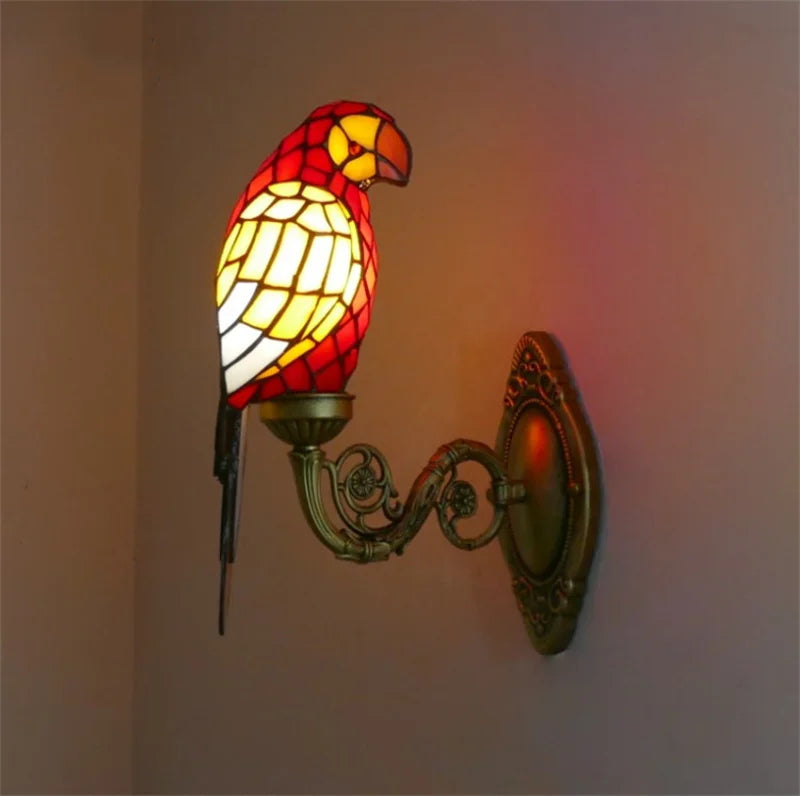 applique murale en verre coloré pour déco créative lumineuse - vue 6 sur 22
