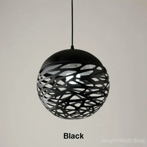suspension led moderne en métal pour intérieur décoratif - vue 6 sur 8