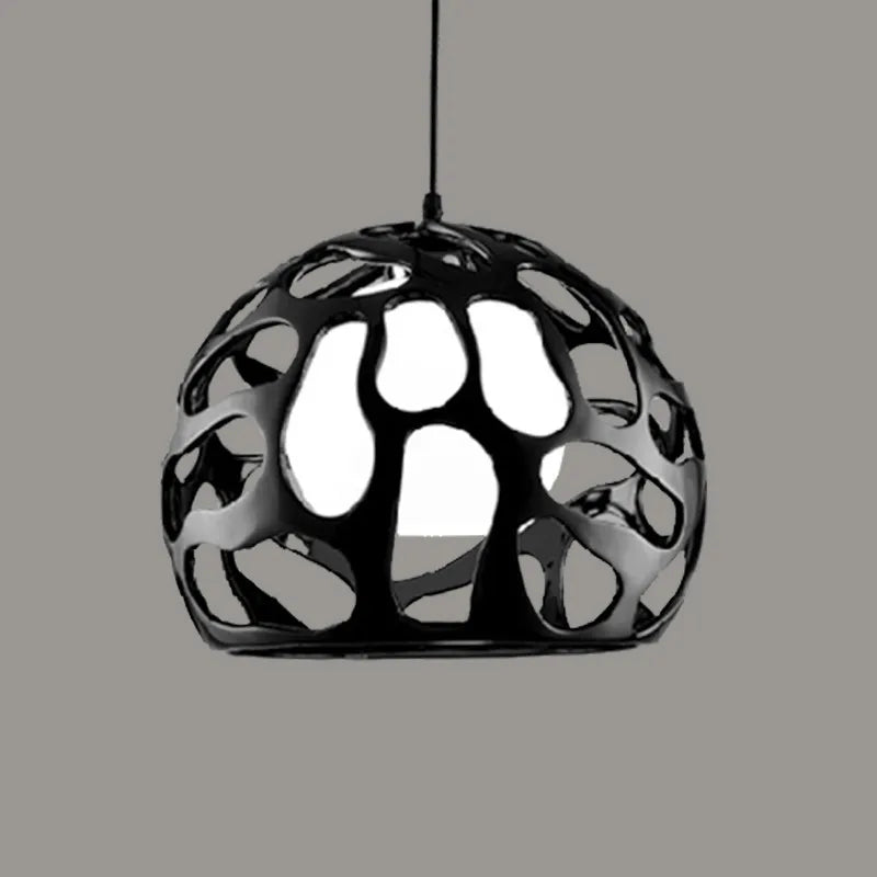 Suspension en résine au design nordique moderne - vue 7 sur 8