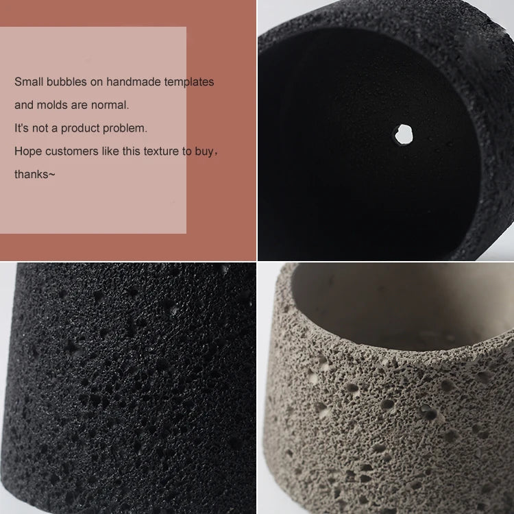 moule en silicone pour pot de fleurs motif lune créatif