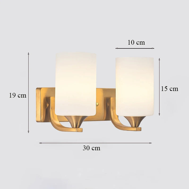 applique murale en verre luxe style art déco pour intérieur - vue 11 sur 21