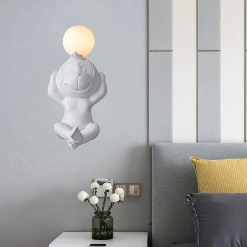 applique murale led singe variateur pour éclairage intérieur - vue 13 sur 16