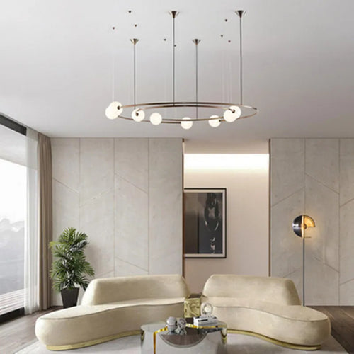 suspension en verre design nordique pour intérieur créatif - vue 6 sur 8