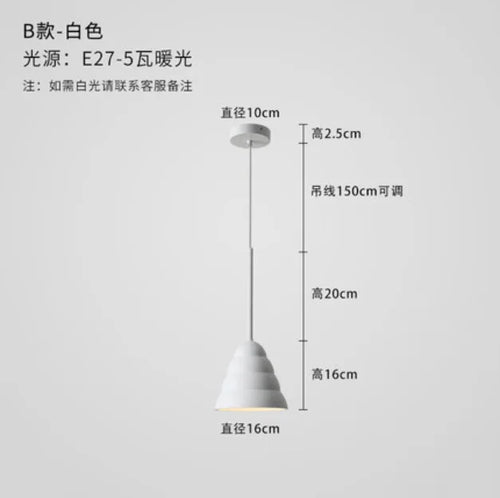 suspension décorative nordique pour éclairage créatif intérieur - vue 8 sur 14