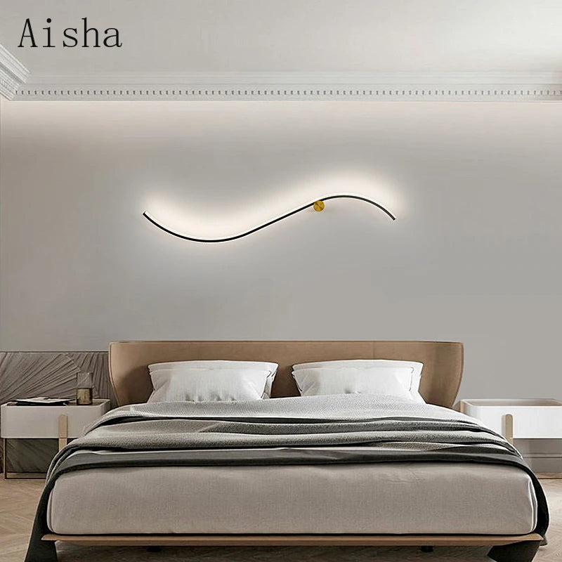 applique murale moderne et créative à led pour décoration intérieure - vue 4 sur 9
