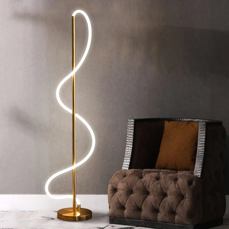 lampadaire led postmoderne notes musicales pour diverses pièces - vue 5 sur 21