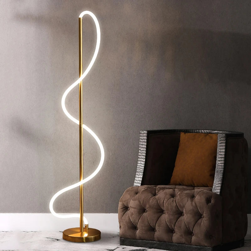 lampadaire led postmoderne notes musicales pour diverses pièces