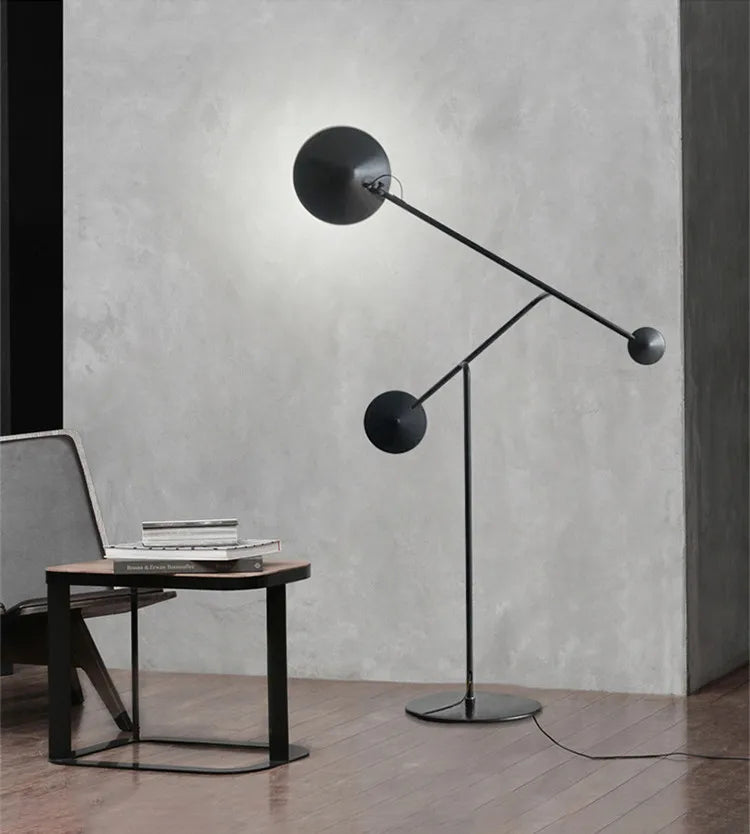 Lampadaire design simple de styliste moderne - vue 3 sur 7