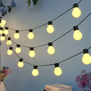 guirlande lumineuse globe 38 led féerique pour décorations extérieures