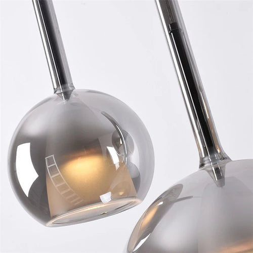 Suspension design moderne nordique en verre design penta glo - vue 7 sur 14