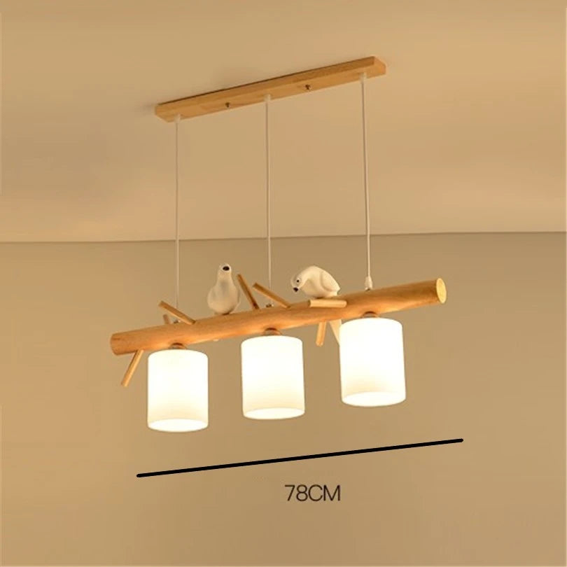 suspension en bois style nordique et japonais - vue 8 sur 8