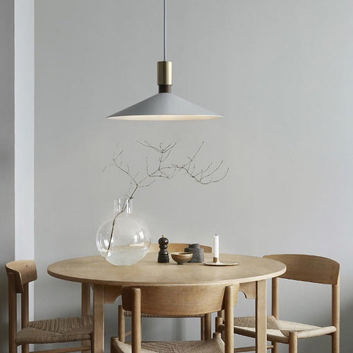 Suspension design LED avec abat-jour conique Manizan - vue 3 sur 7