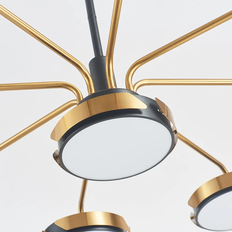 suspension style nordique luminaire décoratif d'intérieur idéal loft - vue 6 sur 13