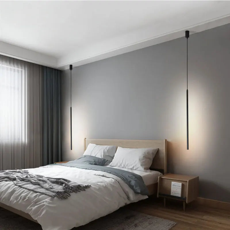 Suspension LED nordique minimaliste Art design