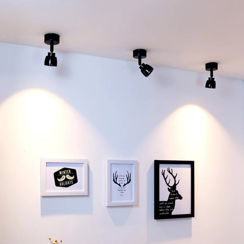 led downlight réglable spot lumière surface lampe intérieur led - vue 2 sur 5