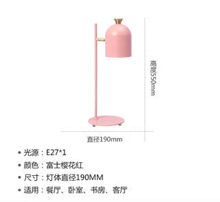 lampadaire moderne en fer minimaliste pour décoration intérieure nordique