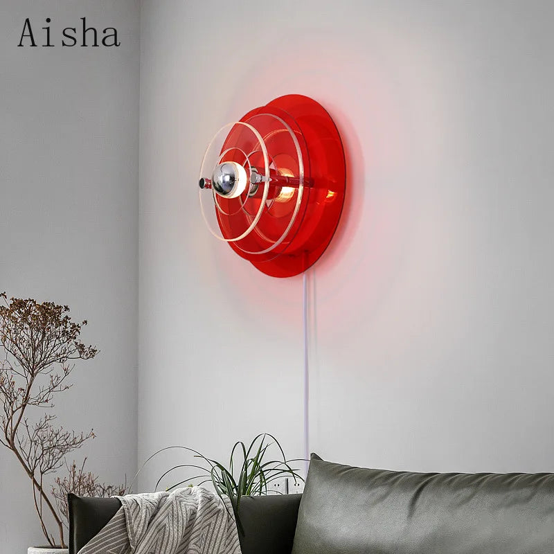 applique murale led en forme dovni pour décoration moderne - vue 5 sur 13