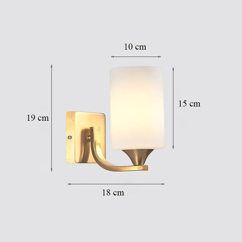 applique murale en verre luxe style art déco pour intérieur - vue 13 sur 21