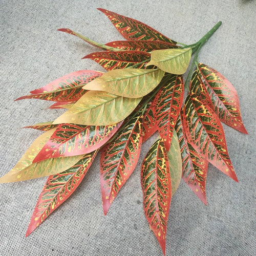 branches de palmier artificielles tropicales décoratives en plastique - vue 5 sur 13