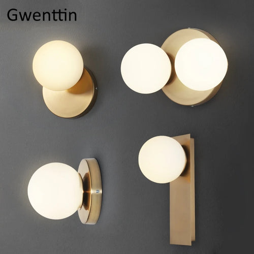 applique murale moderne à led en verre pour décoration intérieure - vue 2 sur 10