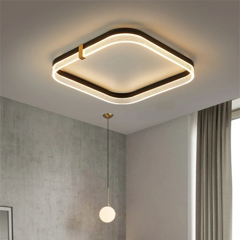 plafonnier led dimmable avec télécommande - vue 3 sur 10