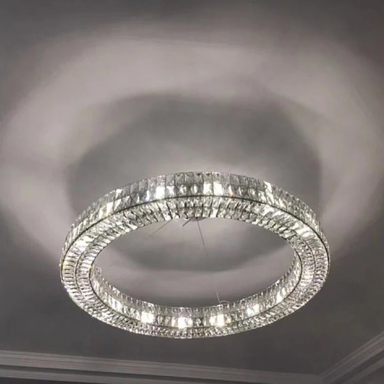 suspension en cristal design postmoderne pour intérieur élégant - vue 5 sur 14