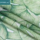 Voilage tulle transparent motif floral style européen salon chambre
