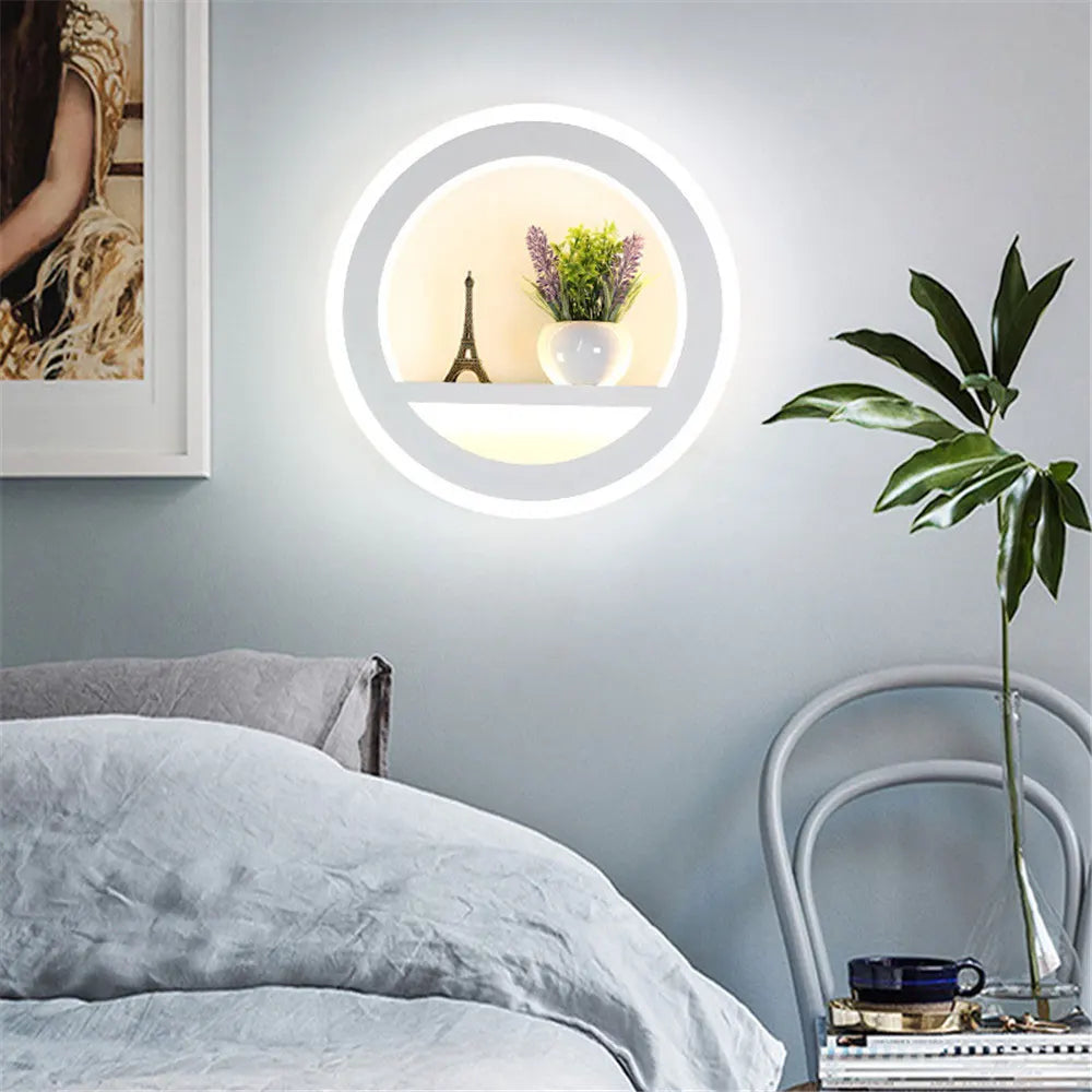 applique murale led moderne style nordique décoration créative - vue 3 sur 7
