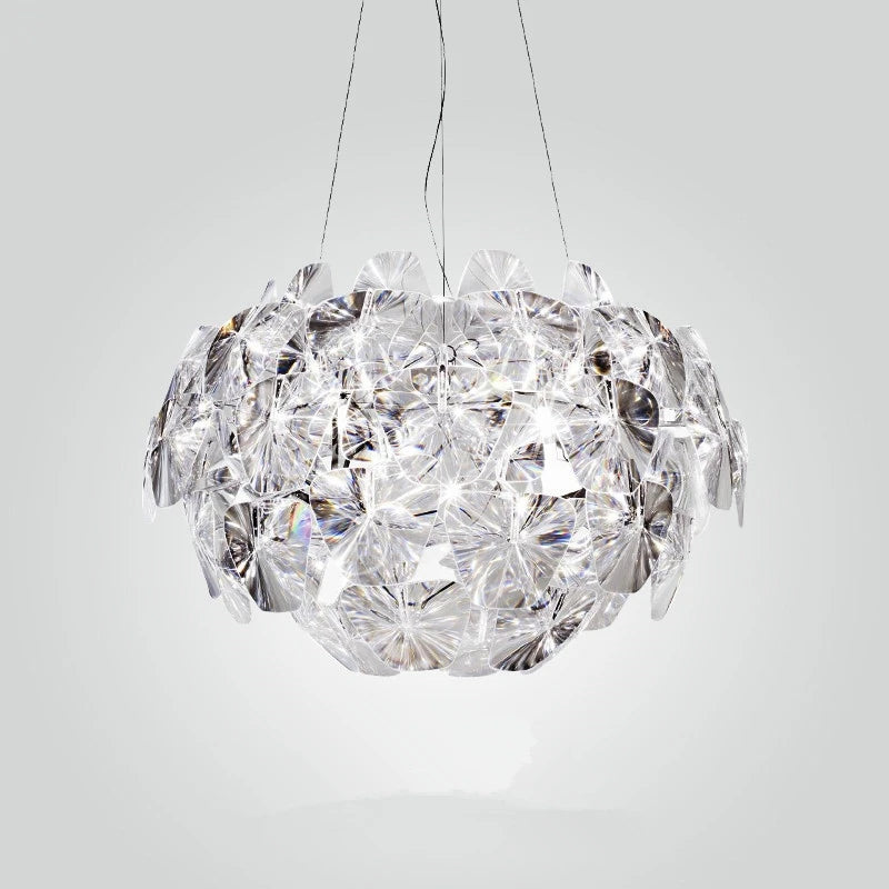 gzmj moderne acrylique led suspension créatif suspension lampe à main