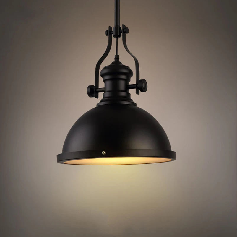 lustre vintage rétro pour restaurant café et boutique - vue 4 sur 9