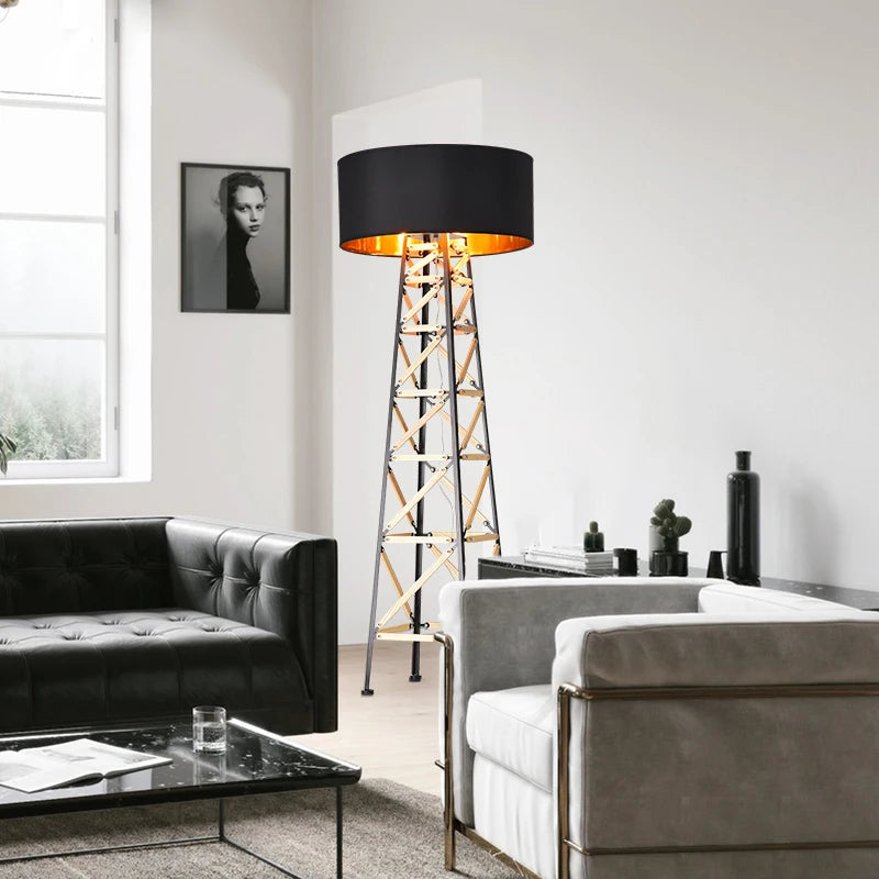 plafonnier design nordique moderne pour hôtel et bureau - vue 4 sur 7