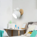 Applique murale modernes dessin animé Mickey style appliques murales colorées cuisine Restaurant macaron lampe de chevet décorative E27