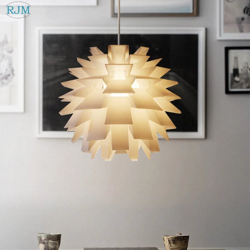 lampes suspendues design nordique moderne en forme de noix de pin - vue 4 sur 8