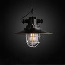 Américain rétro Loft suspension Vintage lustre fer café Pub étude bureau Restaurant salle à manger cuisine éclairage lampes