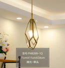 suspension art déco diamant pour éclairage intérieur et extérieur