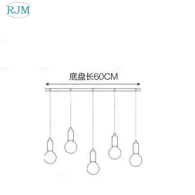 lustre suspension led créative en verre cristal postmoderne - vue 17 sur 18