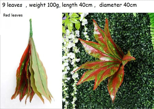 feuilles dherbe artificielles pour décoration murale et jardin - vue 24 sur 37