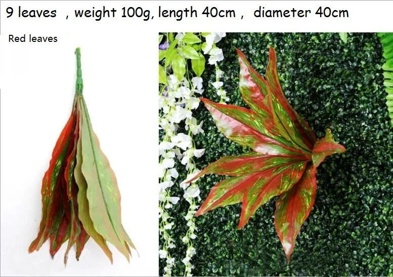 feuilles dherbe artificielles pour décoration murale et jardin - vue 23 sur 37