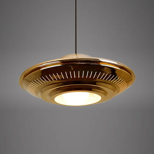 gzmj suspension ufo moderne en métal plaqué décoration - vue 3 sur 8