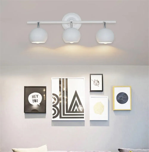 plafonnier moderne rotatif design pour intérieur et magasin - vue 3 sur 4