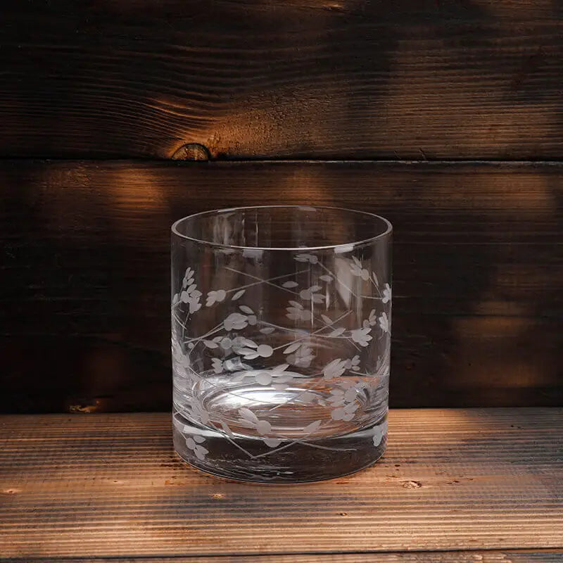 Verres whisky old fashioned facetté 380ml lot 2 - vue 6 sur 7