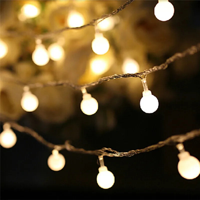 guirlande lumineuse à 20 led pour fêtes et décorations variées - vue 3 sur 9