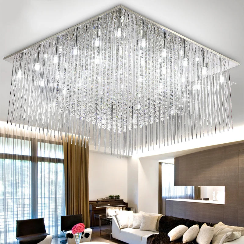 plafonnier en verre design moderne pour un éclairage élégant intérieur - vue 5 sur 10