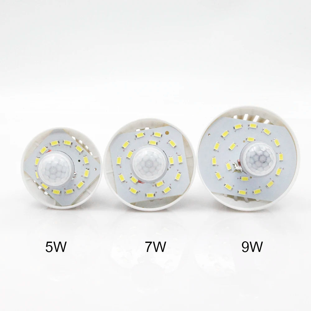 capteur de mouvement infrarouge avec lampe à led intelligente - vue 5 sur 6