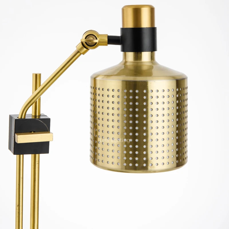 lampe à poser postmoderne créative et moderne en métal - vue 4 sur 6
