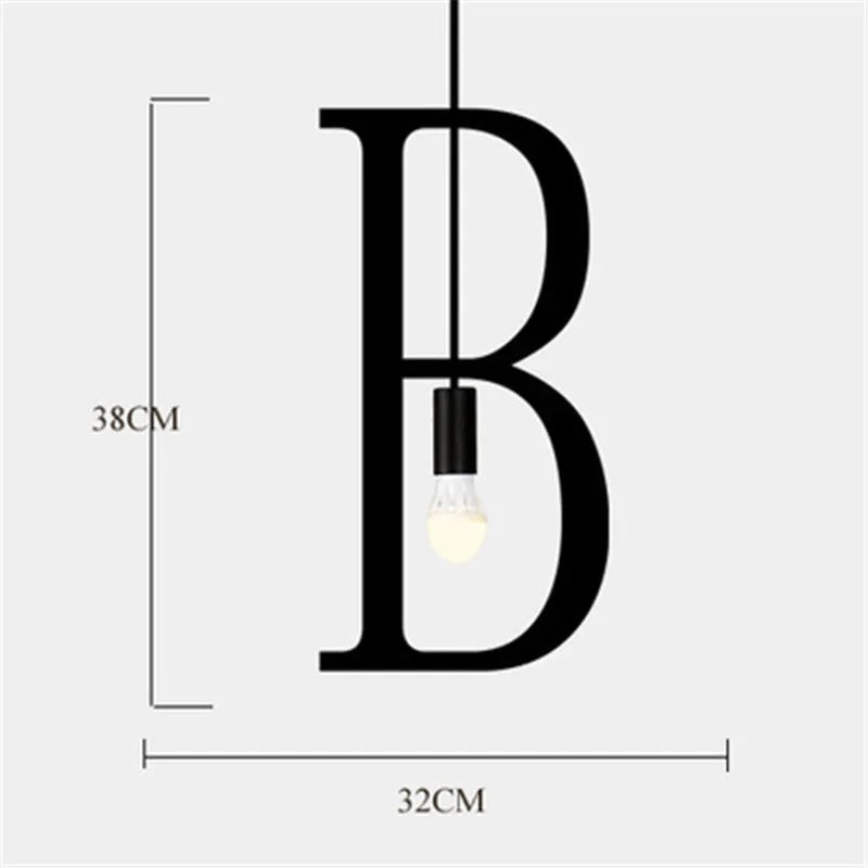 suspension nordique diy love luminaire décoratif pour loft et bar - vue 28 sur 29