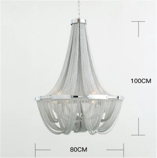 suspension moderne en aluminium design pour un éclairage élégant - vue 10 sur 9