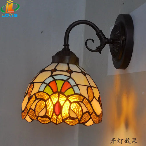 applique murale led de style baroque européen éclairage décoratif intérieur - vue 9 sur 8